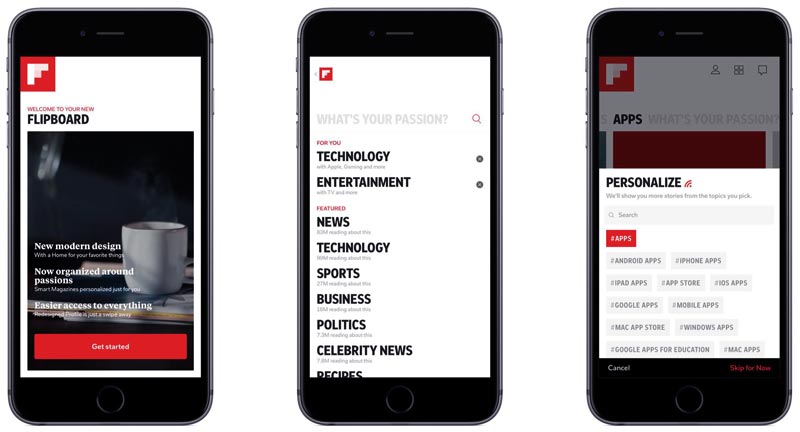 Flipboard app - About